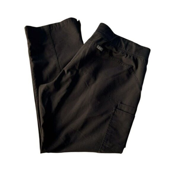 Figs Women's Sz XXL Kade Black Cargo Scrub Pants Technical Collection T21004 - Picture 13 of 13